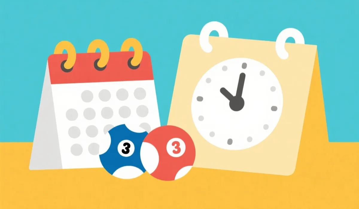 开奖与时间示意图