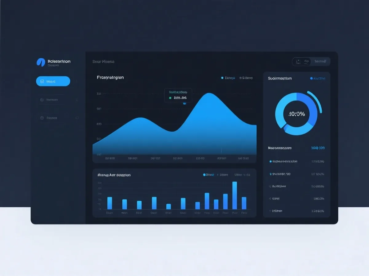 数据看板示意图