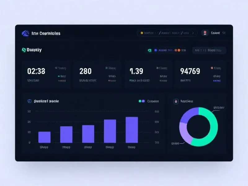 统计分析仪表盘