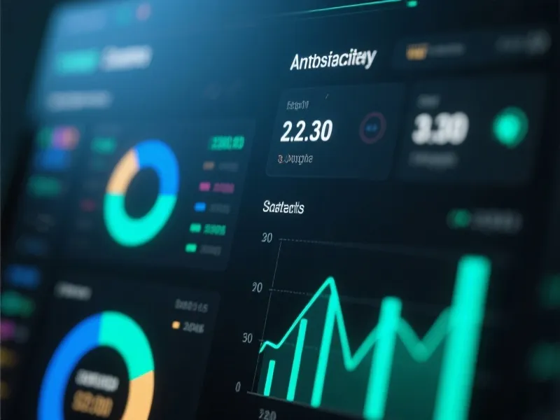 数据分析仪表盘